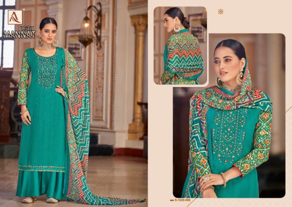 Alok Mannat Exclusive Zam Printed Designer Suits Collection